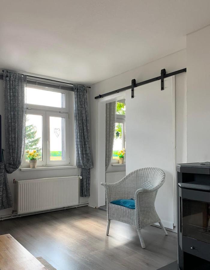 Vierseitenhof Hasenfelde - Ferienwohnung Feldblick Steinhofel 外观 照片
