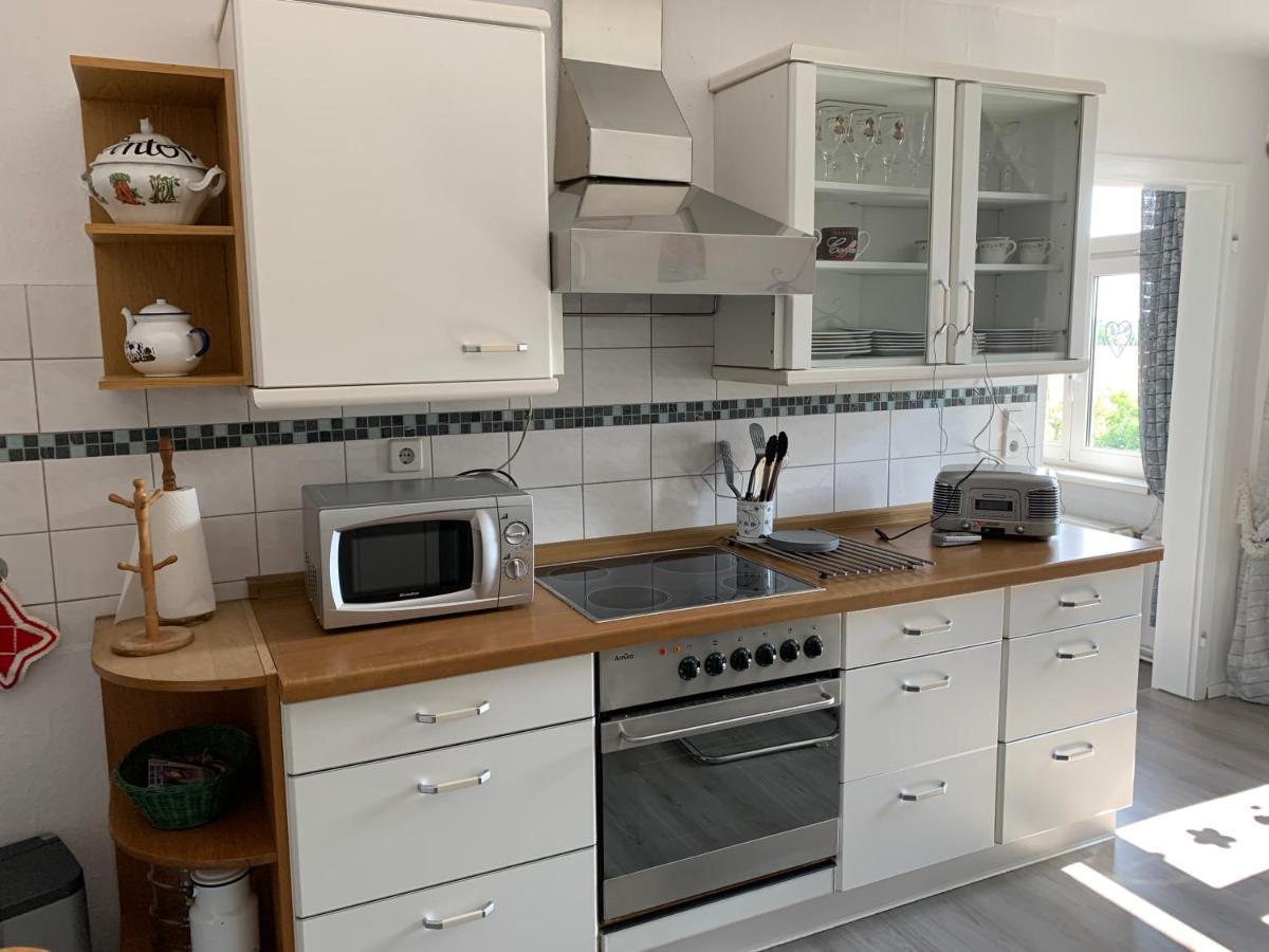 Vierseitenhof Hasenfelde - Ferienwohnung Feldblick Steinhofel 外观 照片